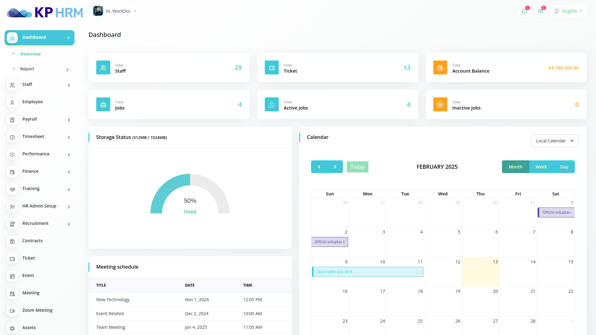 KP HRM – Human Resource & Payroll Management SaaS