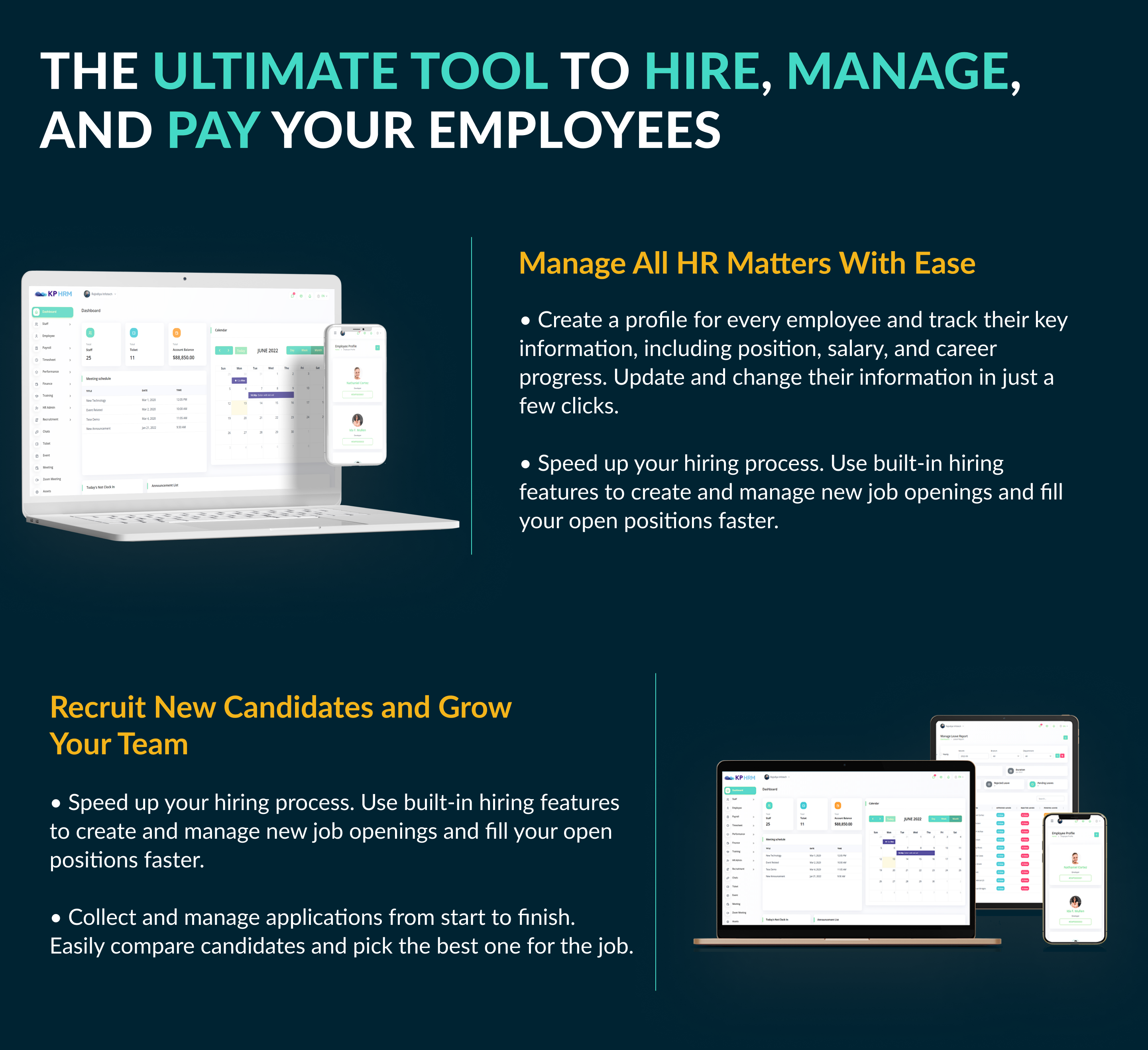 KP HRM – Human Resource & Payroll Management SaaS